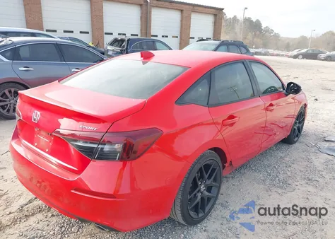 2025 Honda Civic Sport from USA, damaged, VIN 2HGFE2F52SH502566